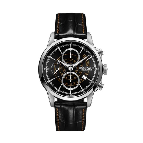 OROLOGIO HAMILTON AMERICAN CLASSIC RAILROAD AUTO CHRONO