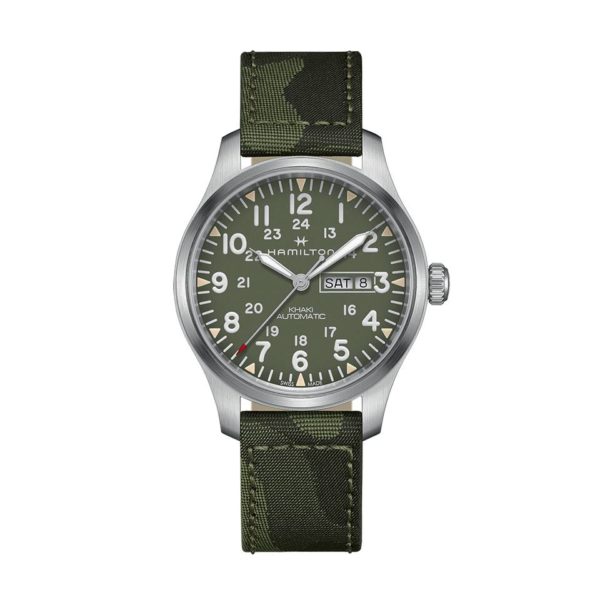 OROLOGIO HAMILTON KHAKI FIELD DAY DATE AUTO