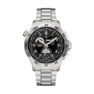 OROLOGIO HAMILTON KHAKI AVIATION WORLDTIMER CHRONO QUARTZ