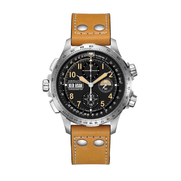 OROLOGIO HAMILTON KHAKI AVIATION DAY DATE AUTO CHRONO