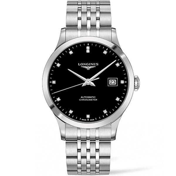 LONGINES RECORD 40 MM REF. L2.821.4.57.6