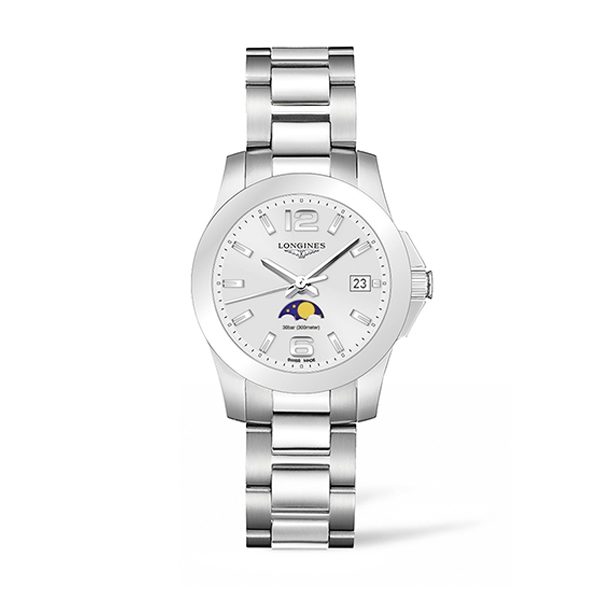 Orologio LONGINES CONQUEST 34 MM QUARZO REF. L3.381.4.76.6