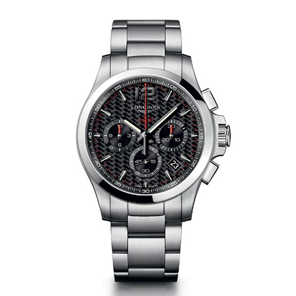 LONGINES CONQUEST V.H.P. 42 MM QUARZO REF. L3.717.4.66.6