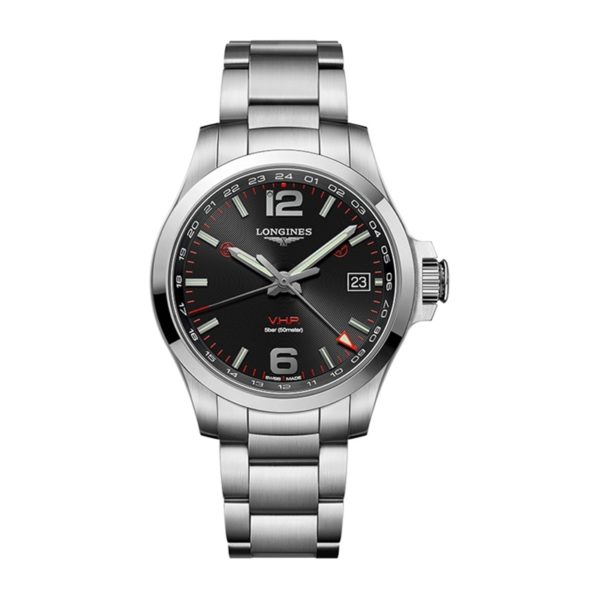 LONGINES CONQUEST V.H.P. 41 MM QUARZO REF. L3.718.4.56.6