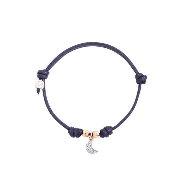 BRACCIALE CORDINO LUNA PREZIOSA