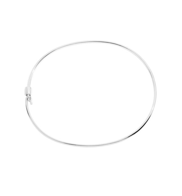BRACCIALE BANGLE CON STOPPER ARGENTO - immagine 2