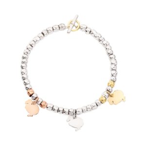 BRACCIALE GRANELLI CON TRE DODO