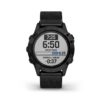 GARMIN- FENIX 6 (sapphire) Black DLC Nylon