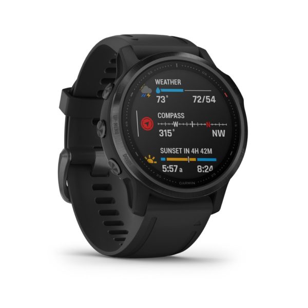 GARMIN- FENIX 6S (glass PRO) Black Black