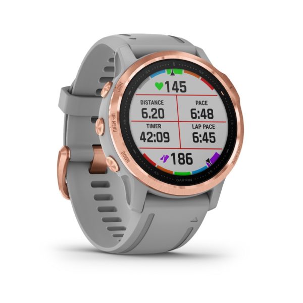 GARMIN- FENIX 6S (sapphire) Rosegold Gray