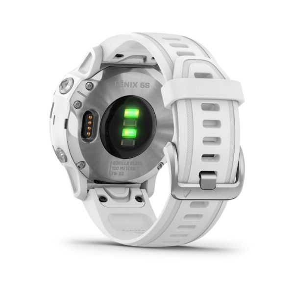 GARMIN- FENIX 6S (glass ) Silver White - immagine 2