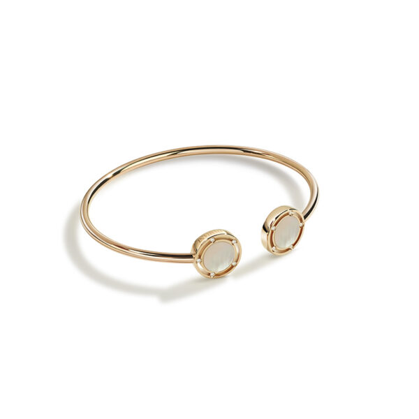BRACCIALE DSIDE ORO ROSA MADREPERLA