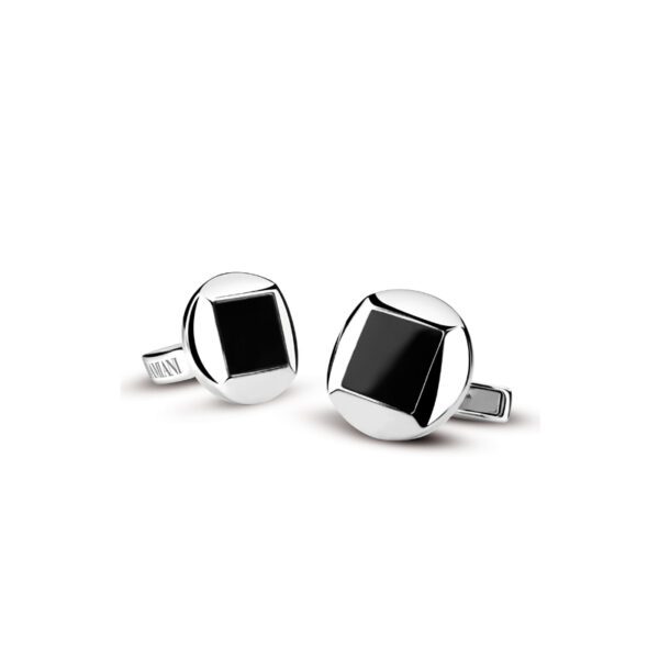 Balance Gemelli in argento e onice