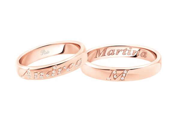 anello oro rosa