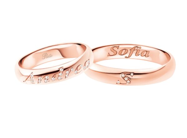 anello oro rosa