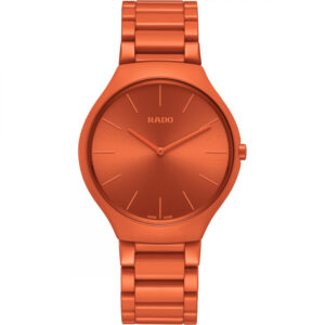 OROLOGIO RADO TRUE THINLINE LES COULEURS - Le Corbusier Powerful orange 4320S