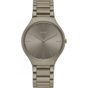 OROLOGIO RADO TRUE THINLINE LES COULEURS -  Le Corbusier Grey brown natural umber 32141