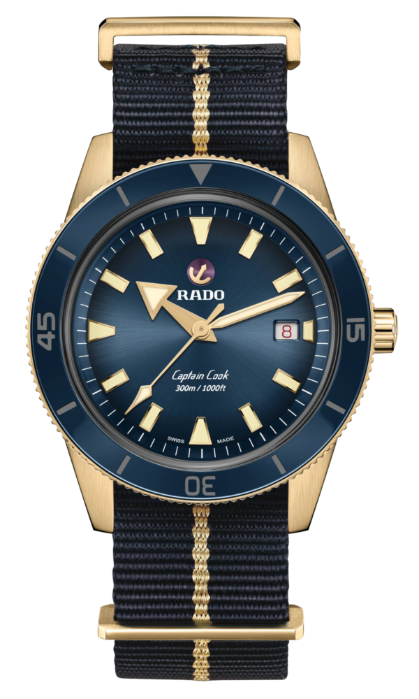 OROLOGIO RADO CAPTAIN COOK AUTOMATIC BRONZE