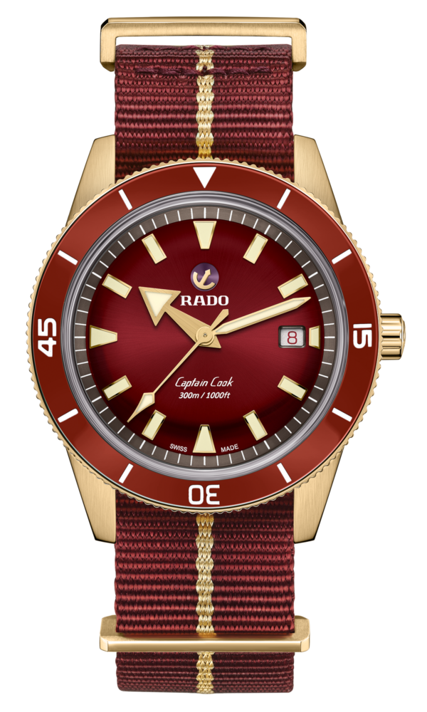 OROLOGIO RADO CAPTAIN COOK AUTOMATIC BRONZE