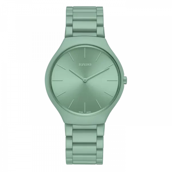 OROLOGIO RADO TRUE THINLINE LES COULEURS -Le Corbusier Slightly greyed English green 32041