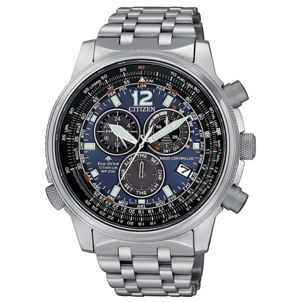 OROLOGIO CITIZEN-Crono Pilot Super Titanio