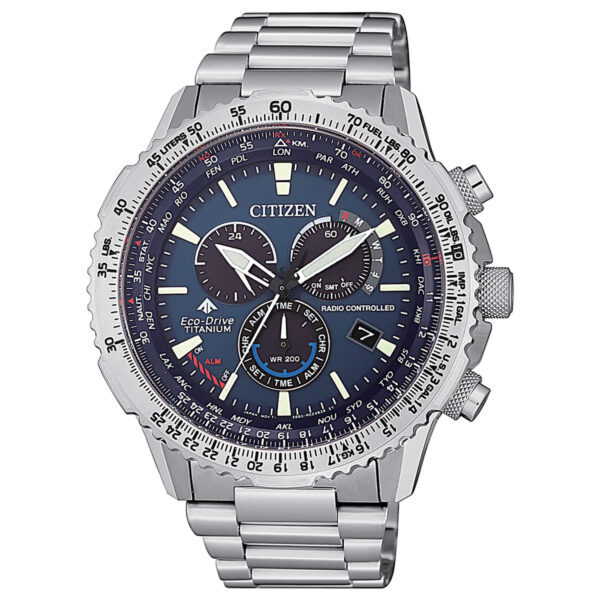 OROLOGIO CITIZEN- Crono Pilot Super Titanio