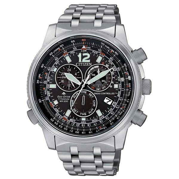 OROLOGIO CITIZEN- Crono Pilot Super Titanio