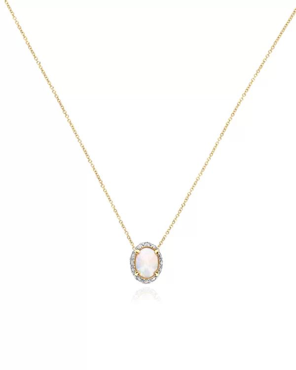COLLANA "DANCING REVERSE" DOUBLE FACE CON CIONDOLO IN ORO, ZAFFIRI ROSA, RUBINI, OPALE BIANCO AUSTRALIANO E DIAMANTI
