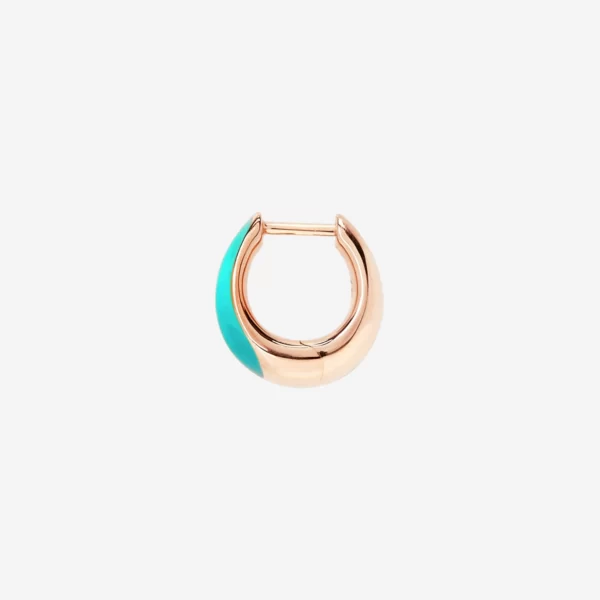 Dodo rondelle earring rose